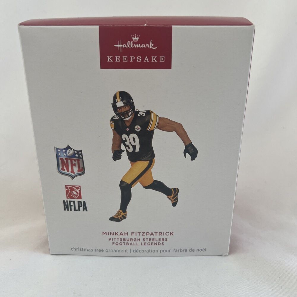 Hallmark Ornament NEW 2024 MINKAH FITZPATRICK‎ Pittsburgh Steelers Football NFL